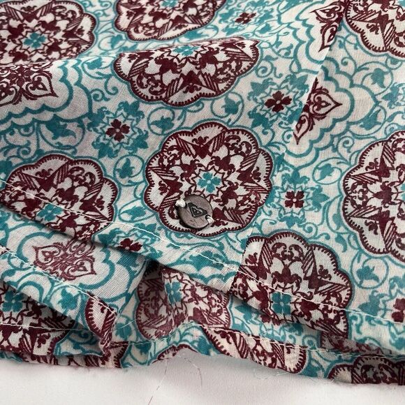 ROXY Y2K Babydoll Strapless Boho Maxi Dress Small Beachy Fairy Peasant Hippie - Picture 11 of 14